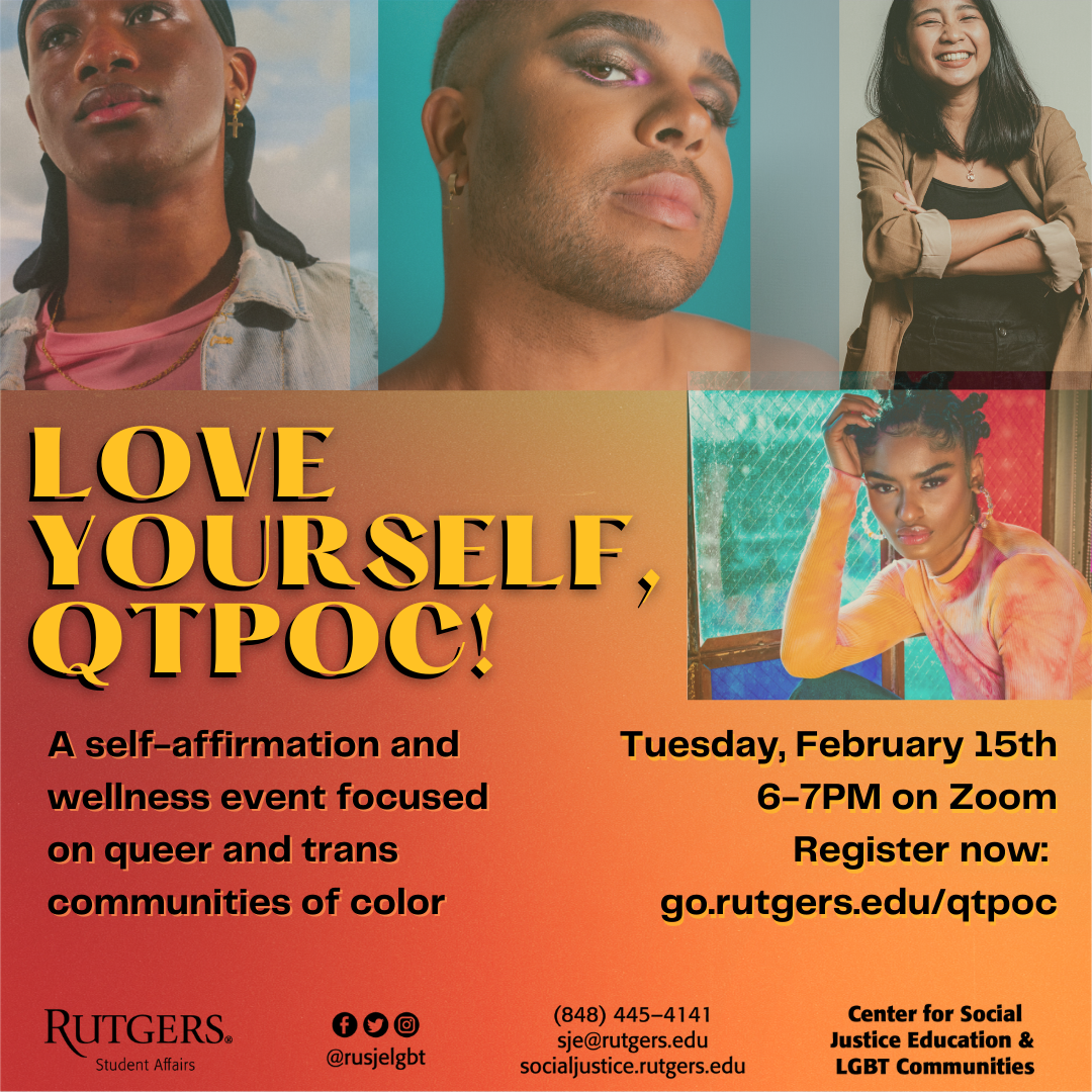 Love Yourself, QTPOC