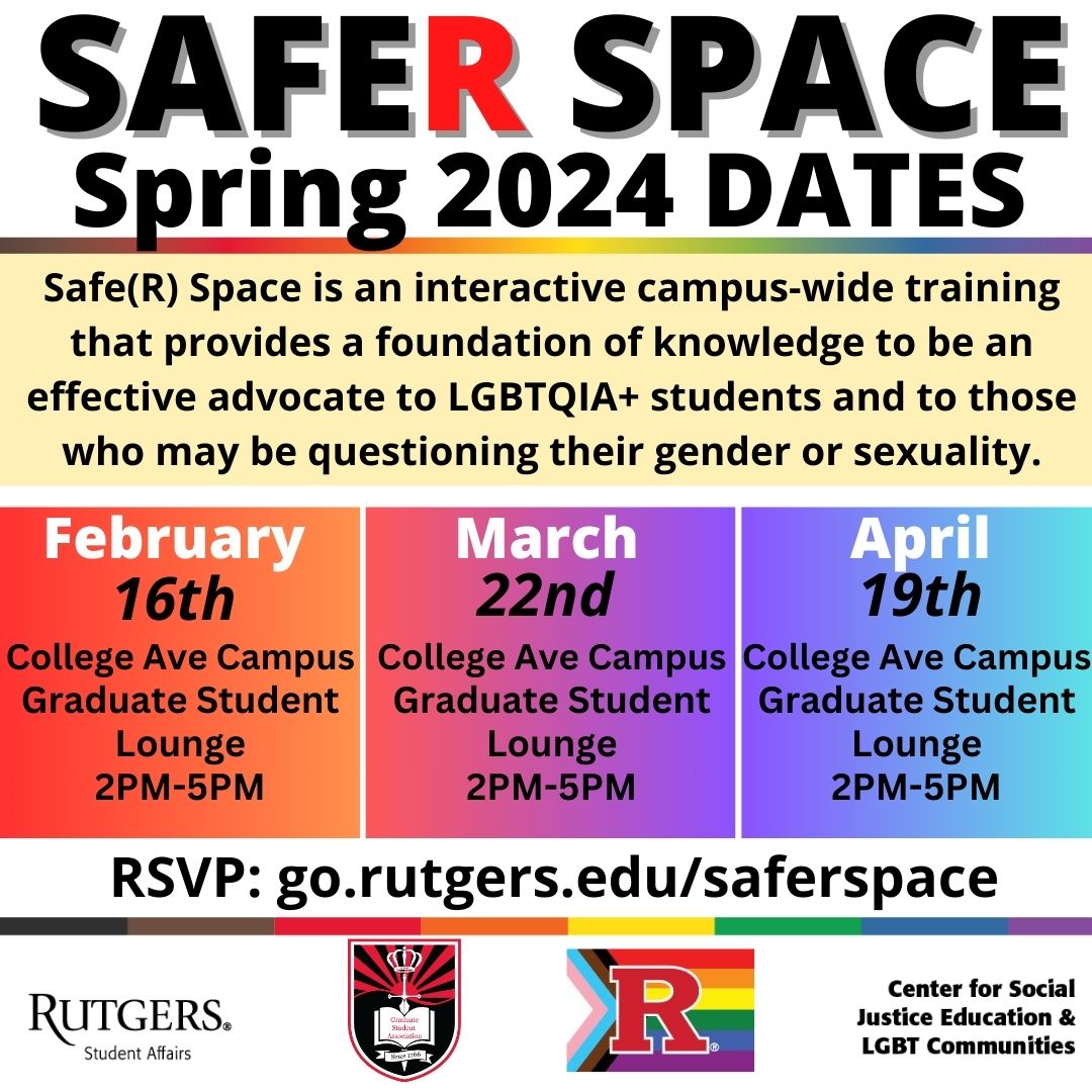 Safer Space Poster