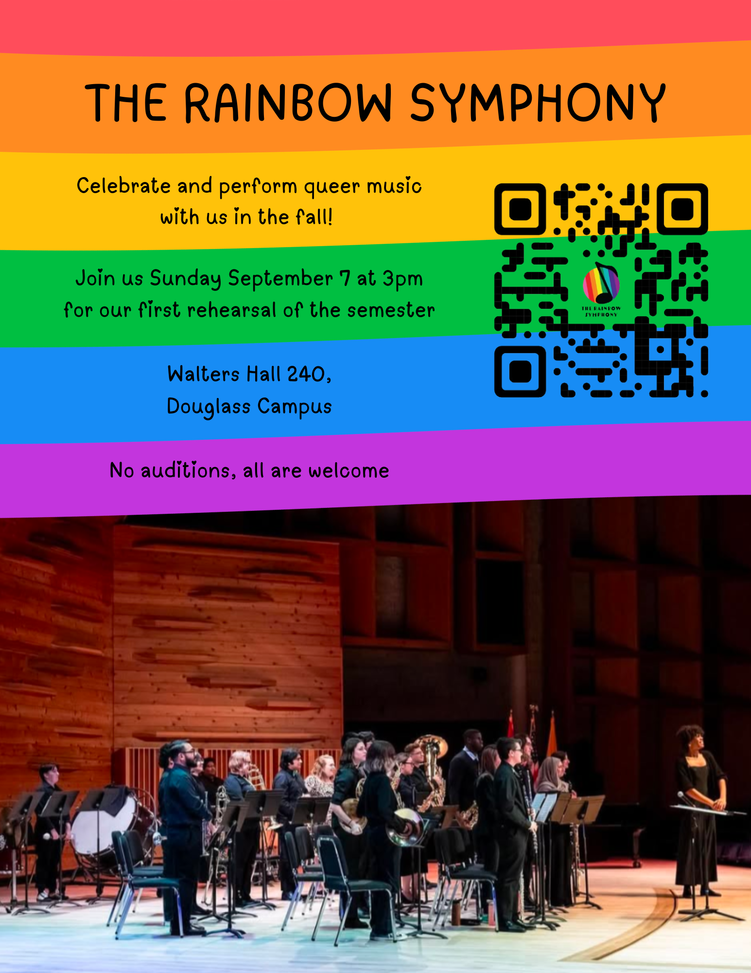 Rainbow Symphony Concert Details