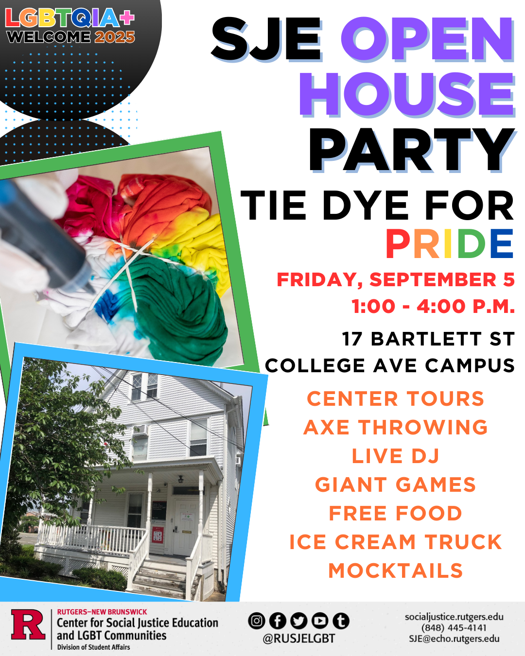 SJE Tie Dye Event Details