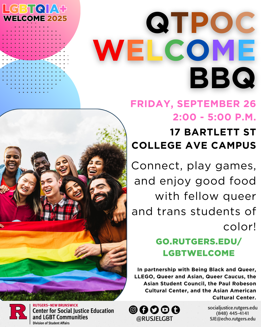 Queer and Trans students of color BBQ