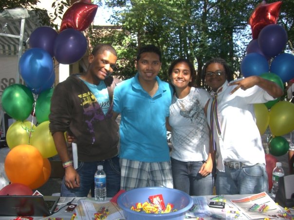 Klint Jaramillo and LLEGO tabling